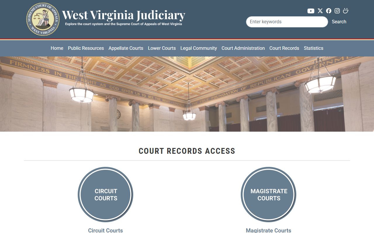 McDowell County court records after arrest access page